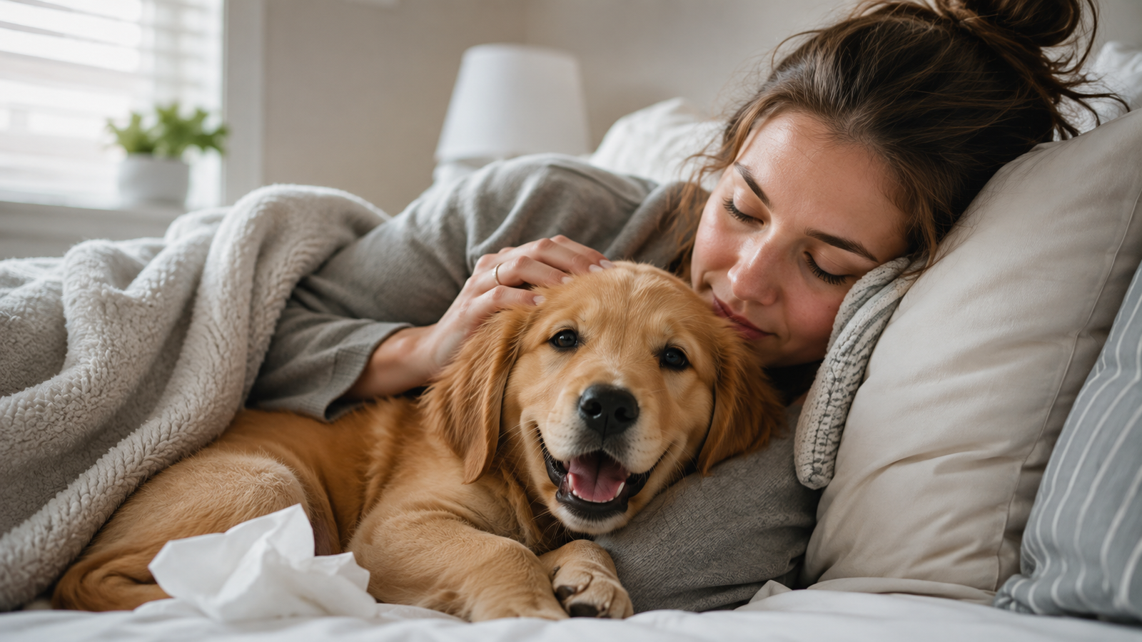 Can Puppies Catch a Human Cold?