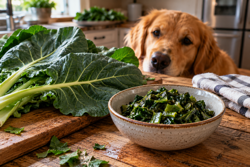 Can Dogs Eat Collard Greens?