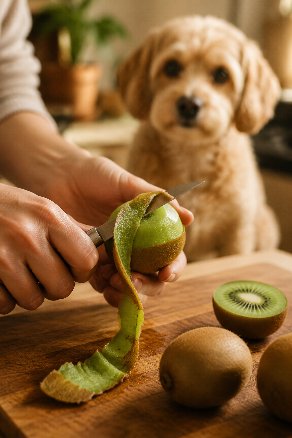 Can dogs eat kiwi skin and seeds?
