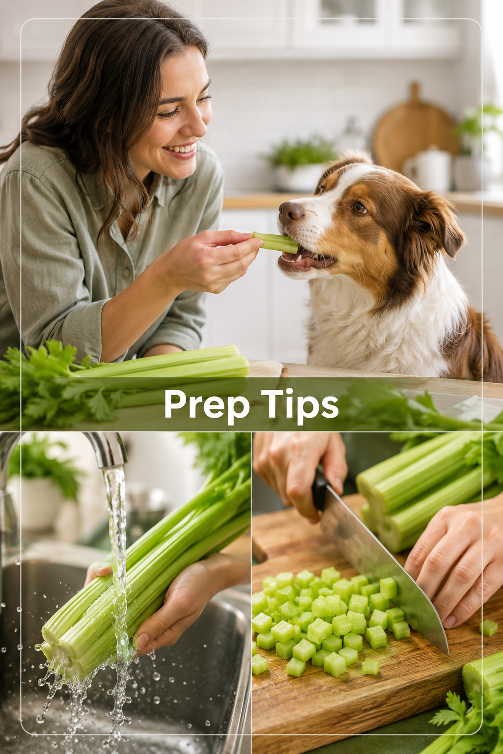 How Do I Prepare Celery for My Dog?