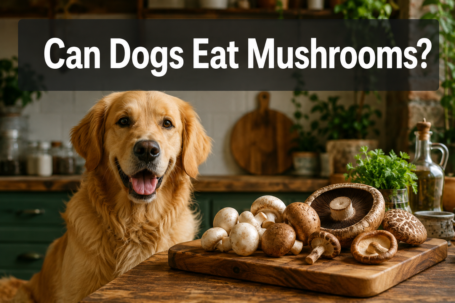Can Dogs Eat Mushrooms? Store-Bought vs. Wild Mushroom Safety