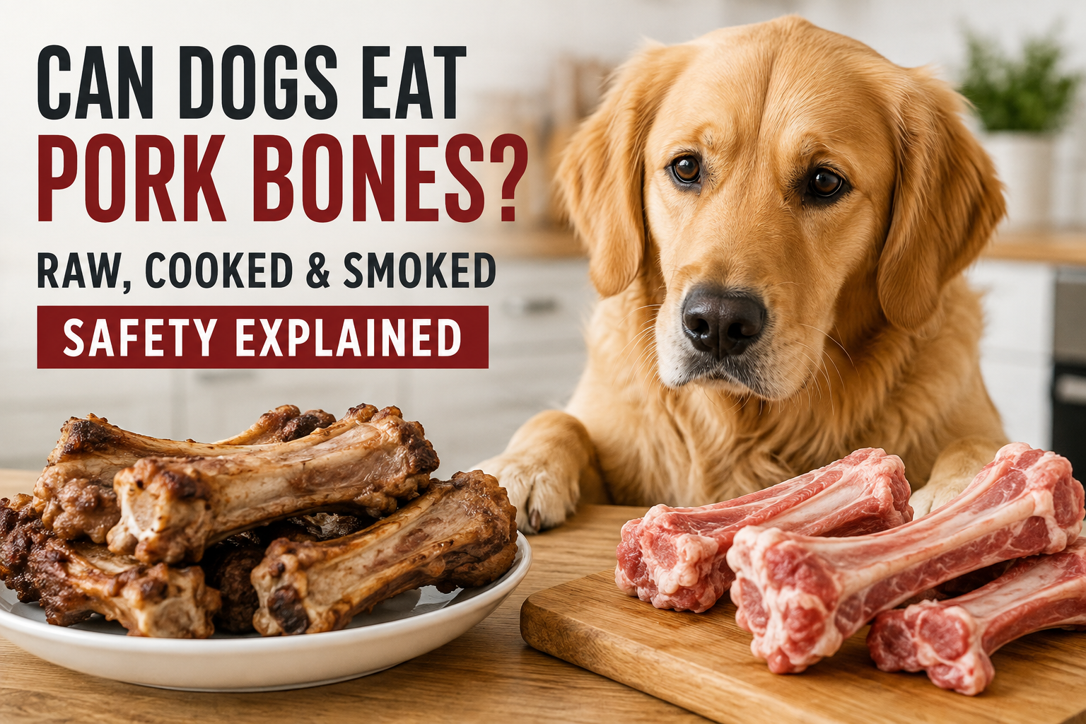 Can Dogs Eat Pork Bones?