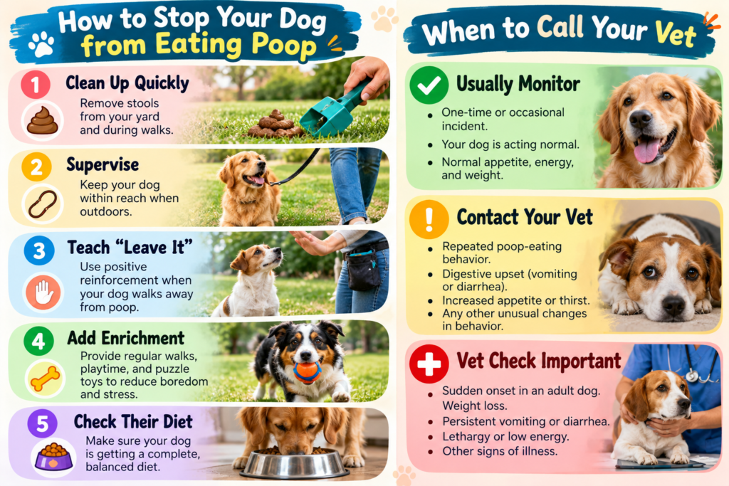 Why Do Dogs Eat Poop? Causes, Risks & How to Stop It Why Do Dogs Eat Poop?