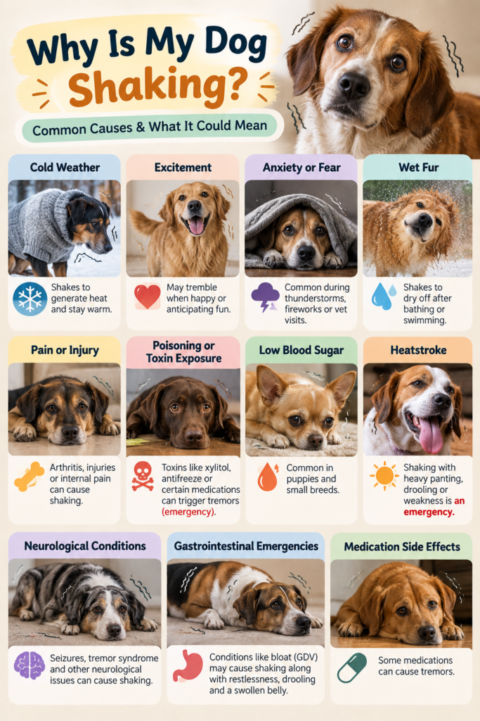 Why Is My Dog Shaking: Causes, Symptoms, and When to Worry Why Is My Dog Shaking: