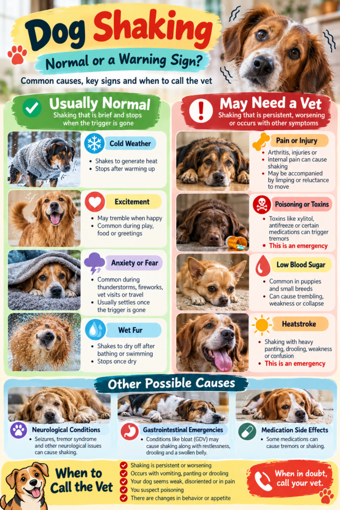 Why Is My Dog Shaking: Causes, Symptoms, and When to Worry Why Is My Dog Shaking: