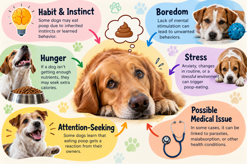 Why Do Dogs Eat Poop? Causes, Risks & How to Stop It Why Do Dogs Eat Poop?