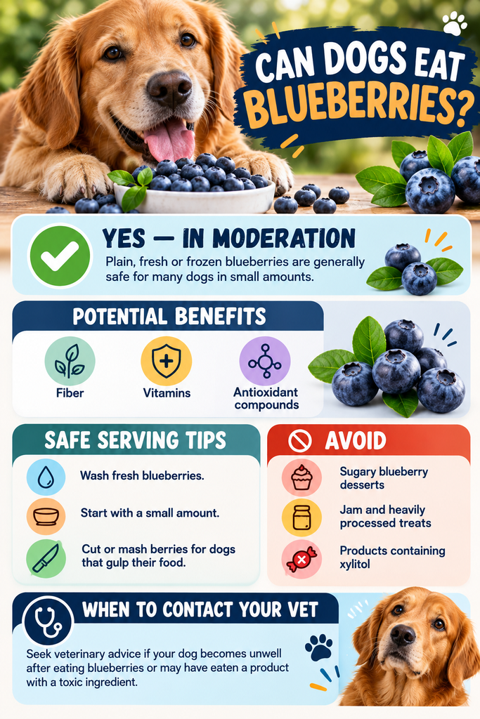 Can Dogs Eat Blueberries? Benefits, Serving Sizes, and Safety Tips Can Dogs Eat Blueberries