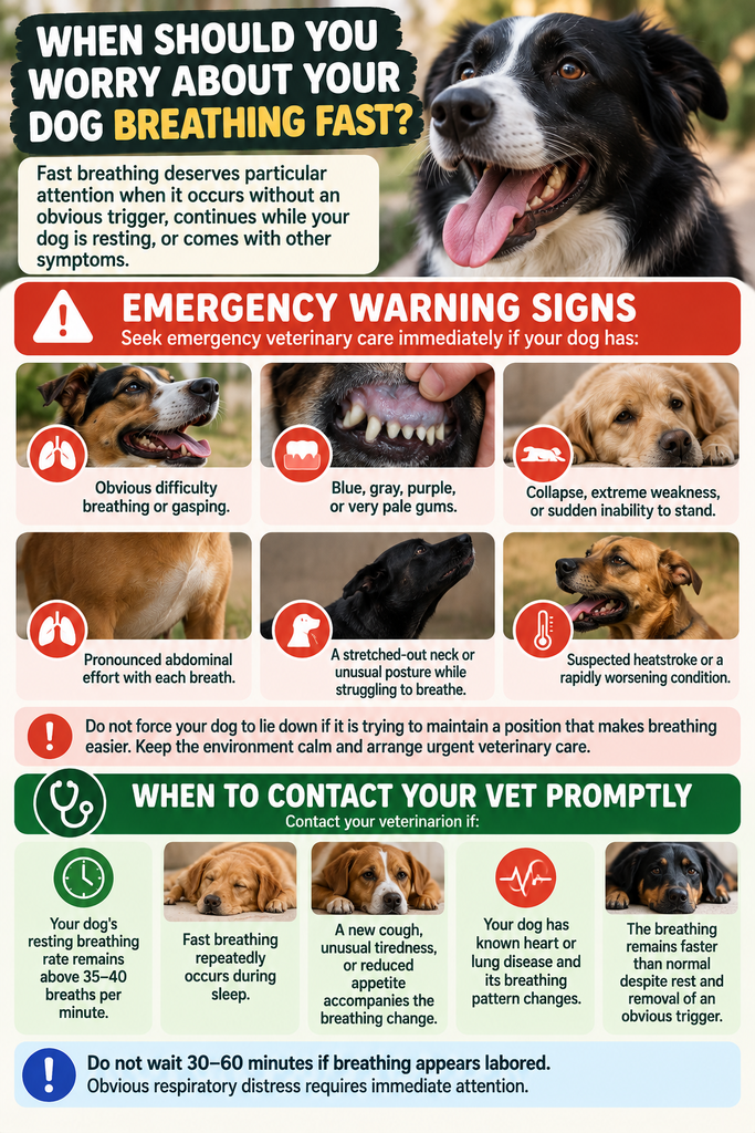 Why Is My Dog Breathing Fast? Causes, Warning Signs, and When to See a Vet Why Is My Dog Breathing Fast?