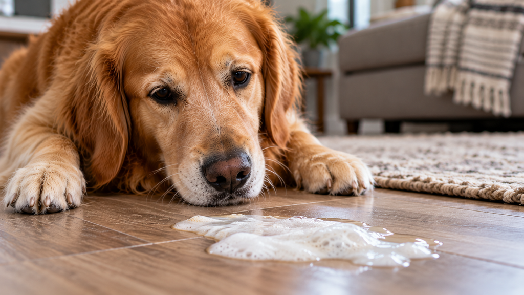 Why Is My Dog Throwing Up White Foam