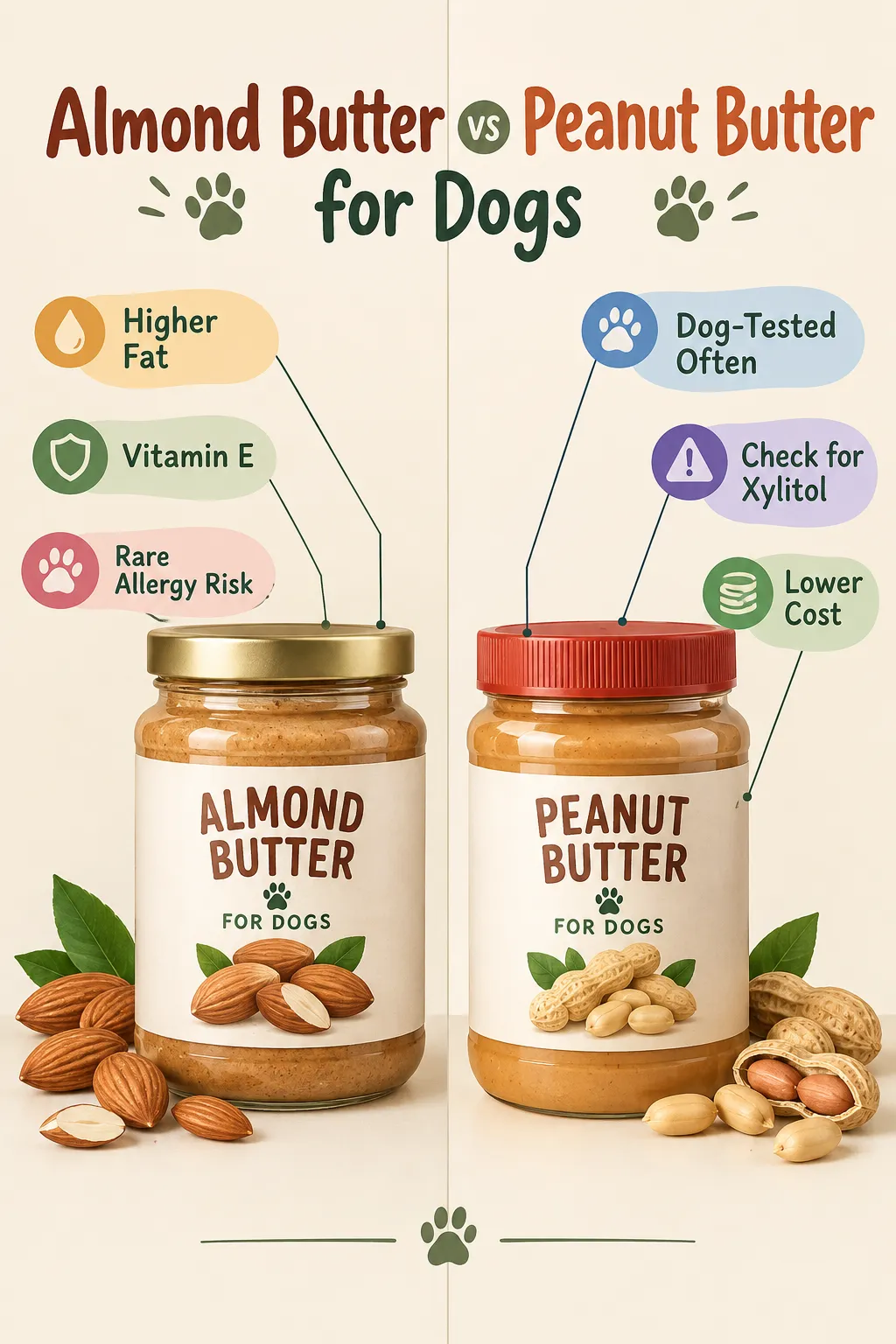 How Much Almond Butter Can I Give My Dog?