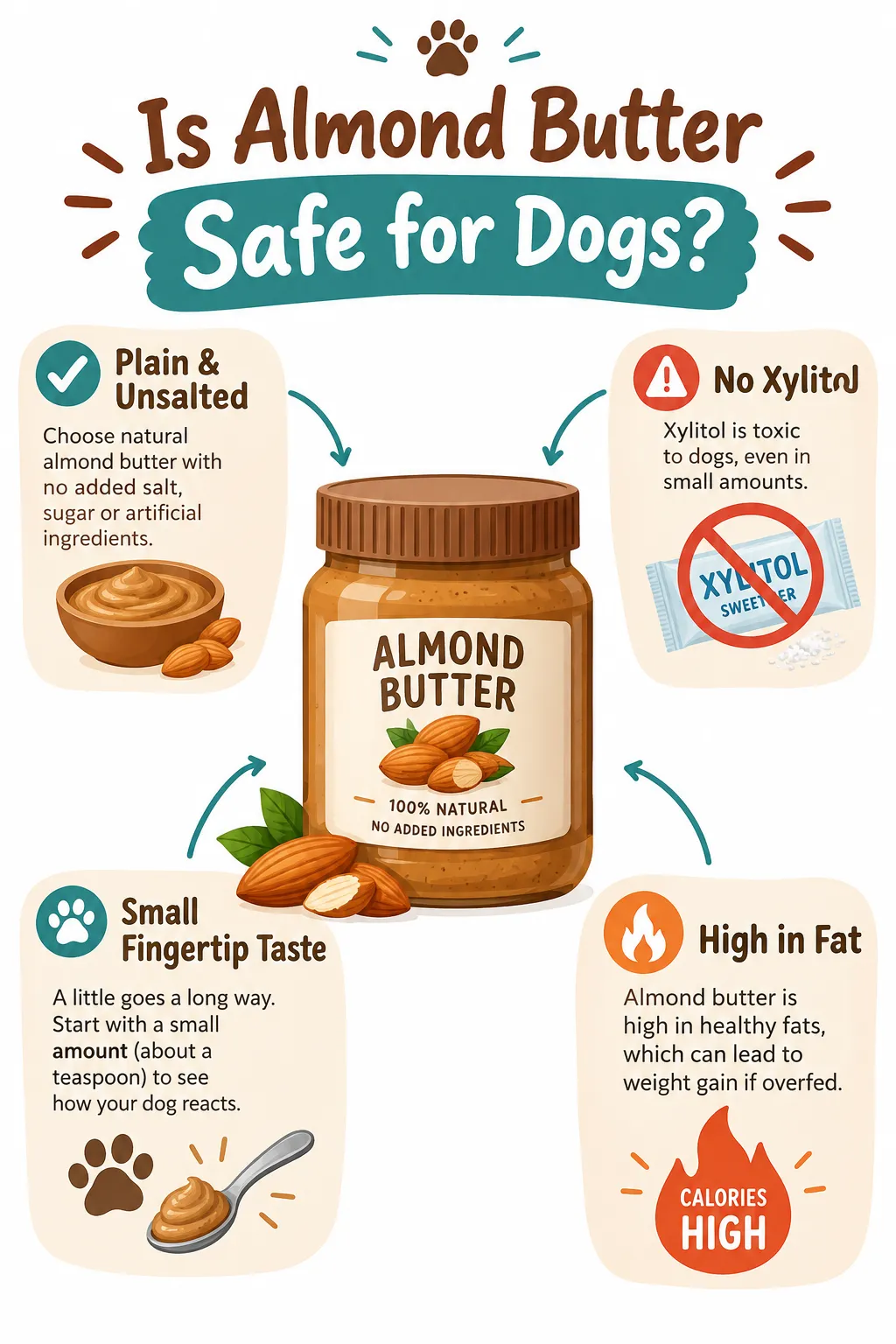 Is Almond Butter Safe for Dogs to Eat?
