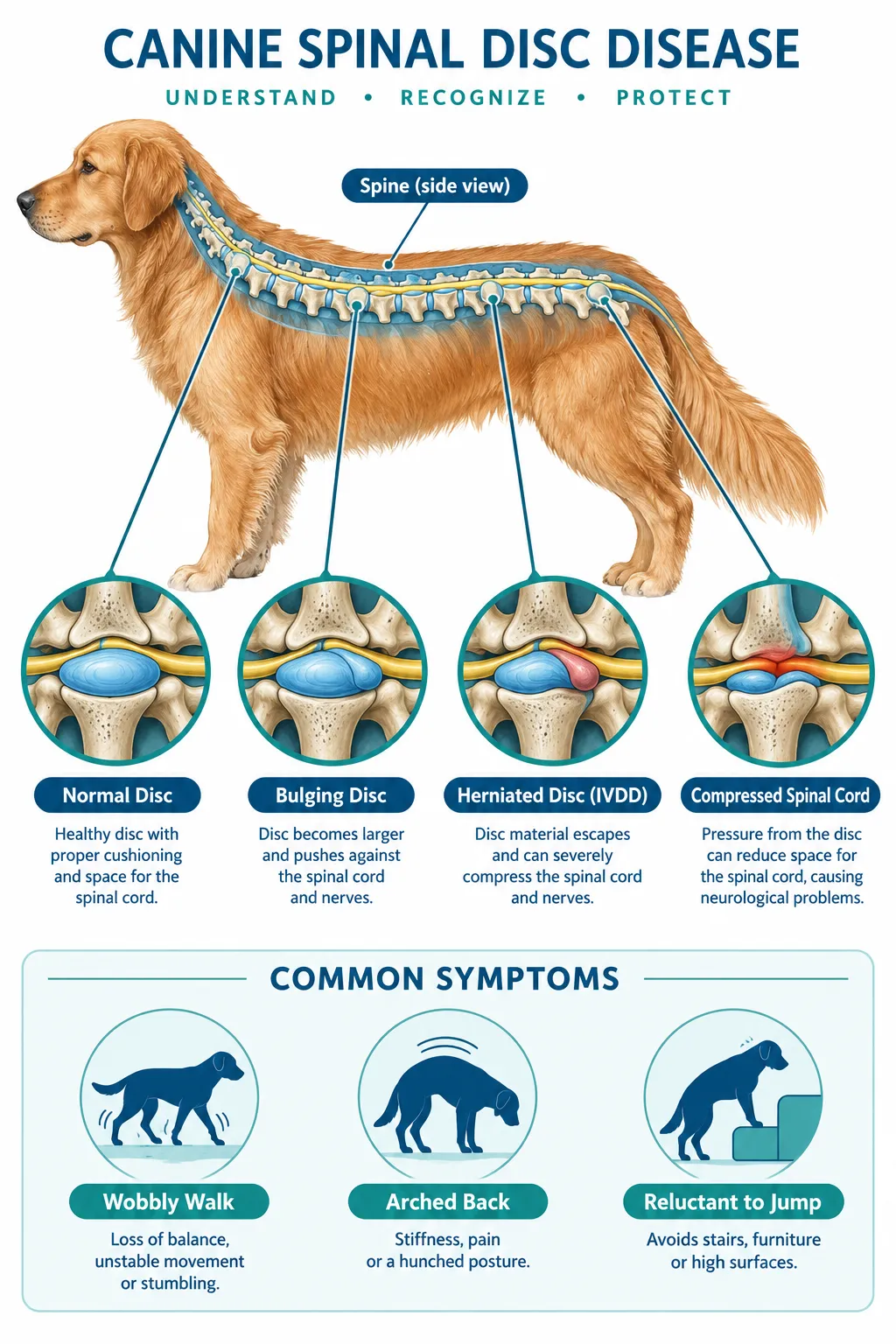 IVDD Symptoms in Dogs