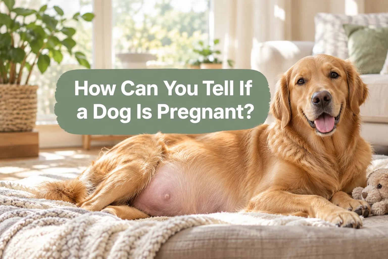 How Can You Tell If a Dog Is Pregnant?